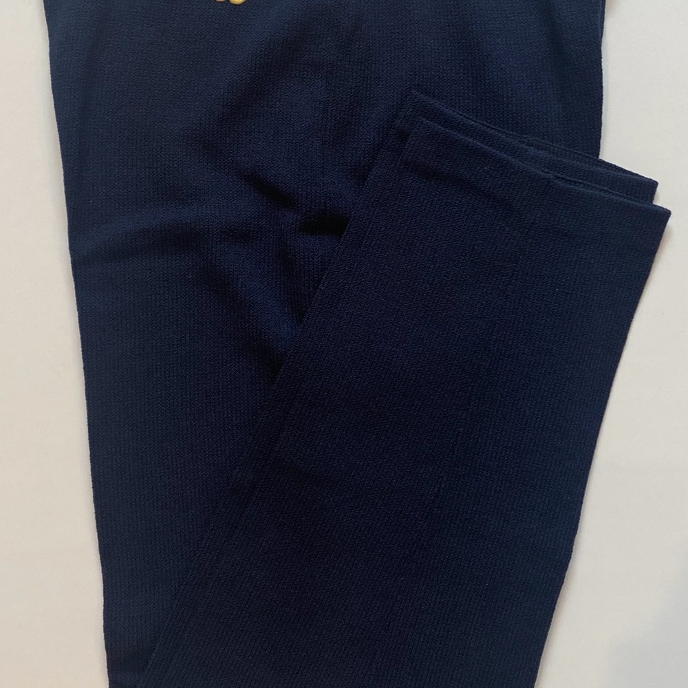 St. John Navy Knit Pant 10